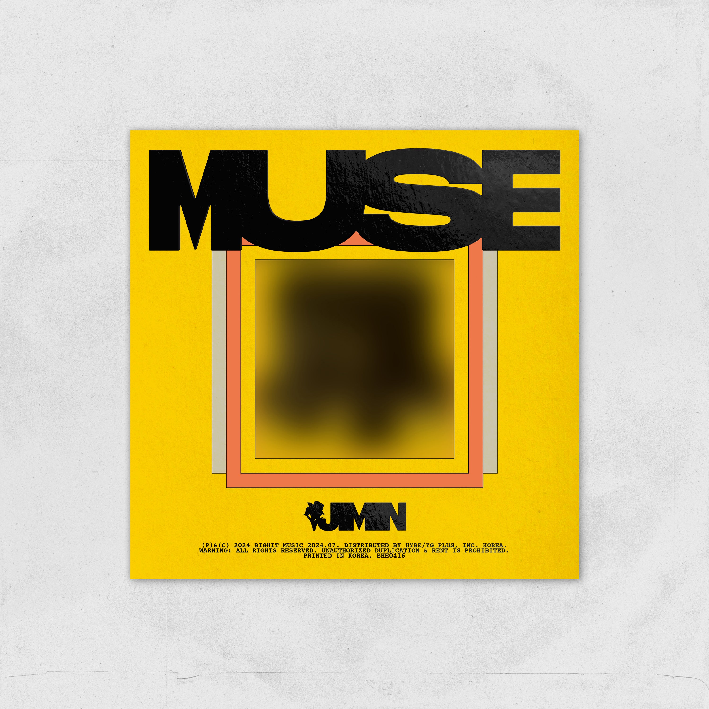 JIMIN – MUSE (SERENADE VERSION)  - Coffret CD