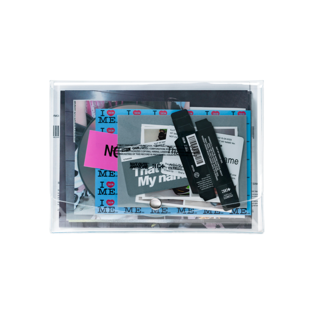 ILLIT - 1st Single Album 'NOT CUTE ANYMORE' (NOT MY NAME Ver.) - CD + Goodies