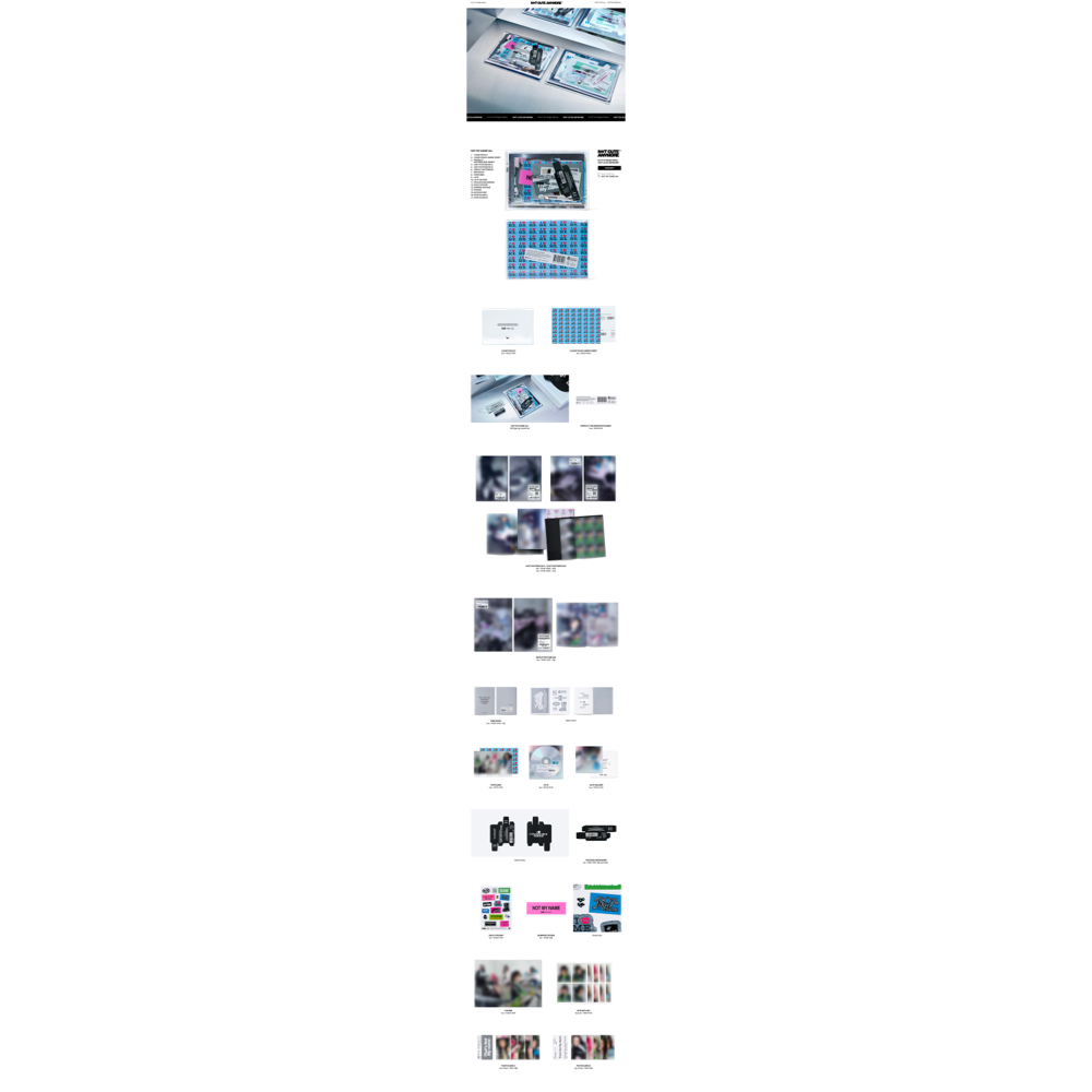 ILLIT - 1st Single Album 'NOT CUTE ANYMORE' (NOT MY NAME Ver.) - CD + Goodies