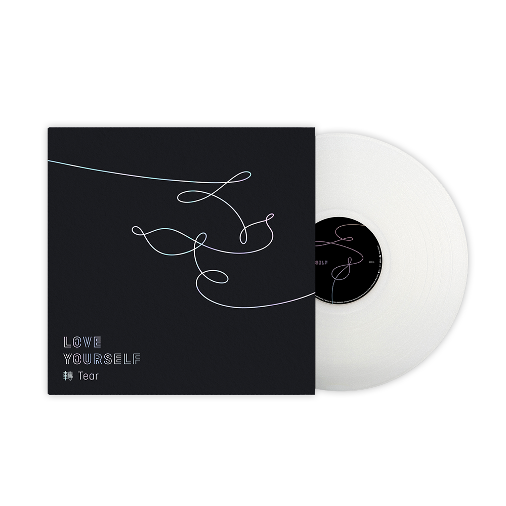 BTS - Love Yourself : Tear - Vinyle blanc opaque