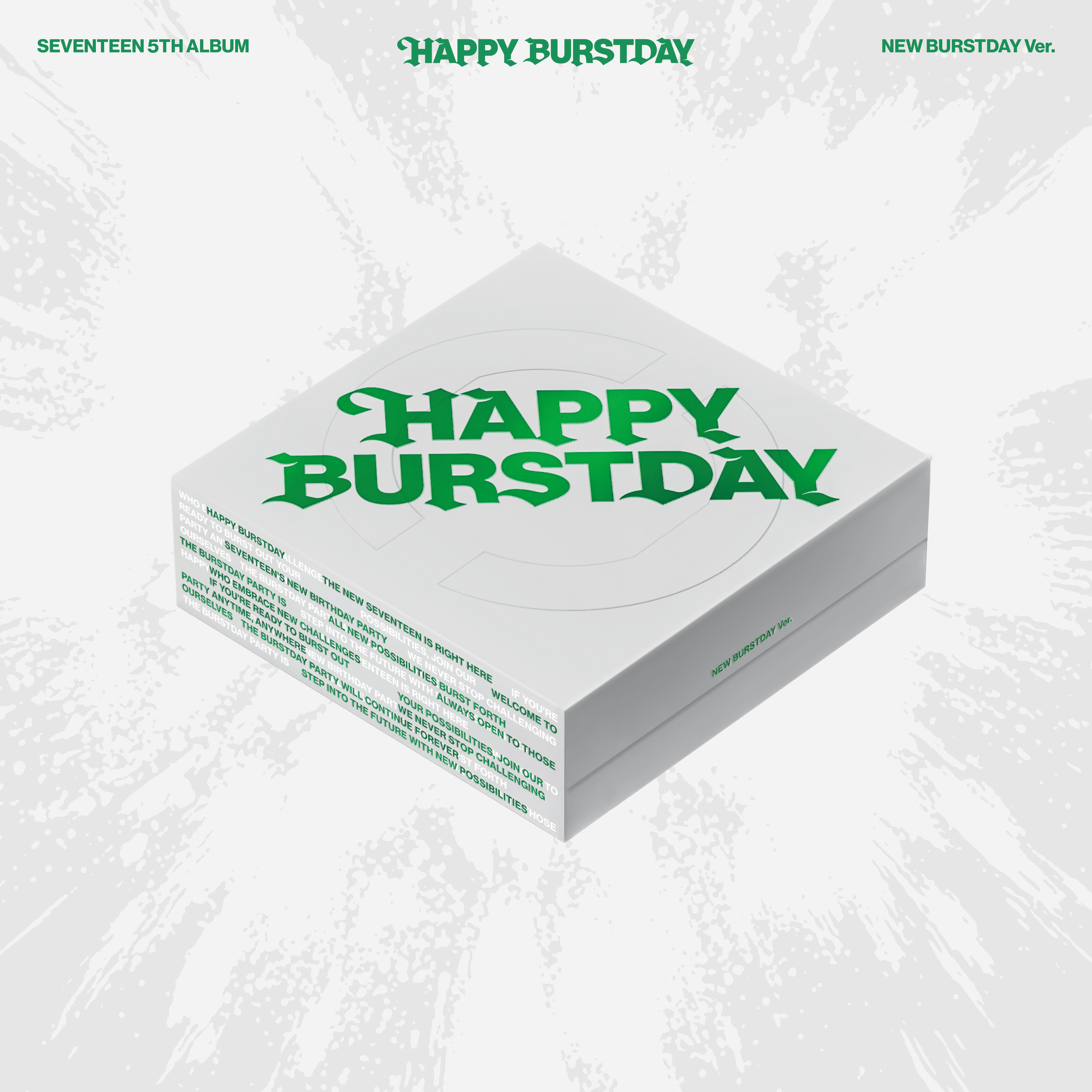 SEVENTEEN HAPPYBURSTDAY NEW BURSTDAY 未開封 SEVENTEEN - SEVENTEEN 5th Album 'HAPPY BURSTDAY' (NEW BURSTDAY Ver