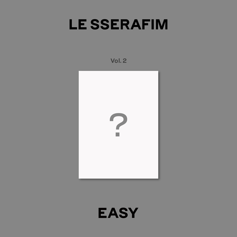 LE SSERAFIM - 3rd Mini Album 'EASY' (Vol. 2) - CD + Goodies