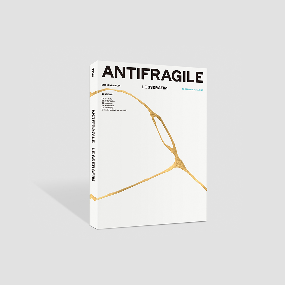 LE SSERAFIM - ANTIFRAGILE - VERSION FROZEN AQUAMARINE