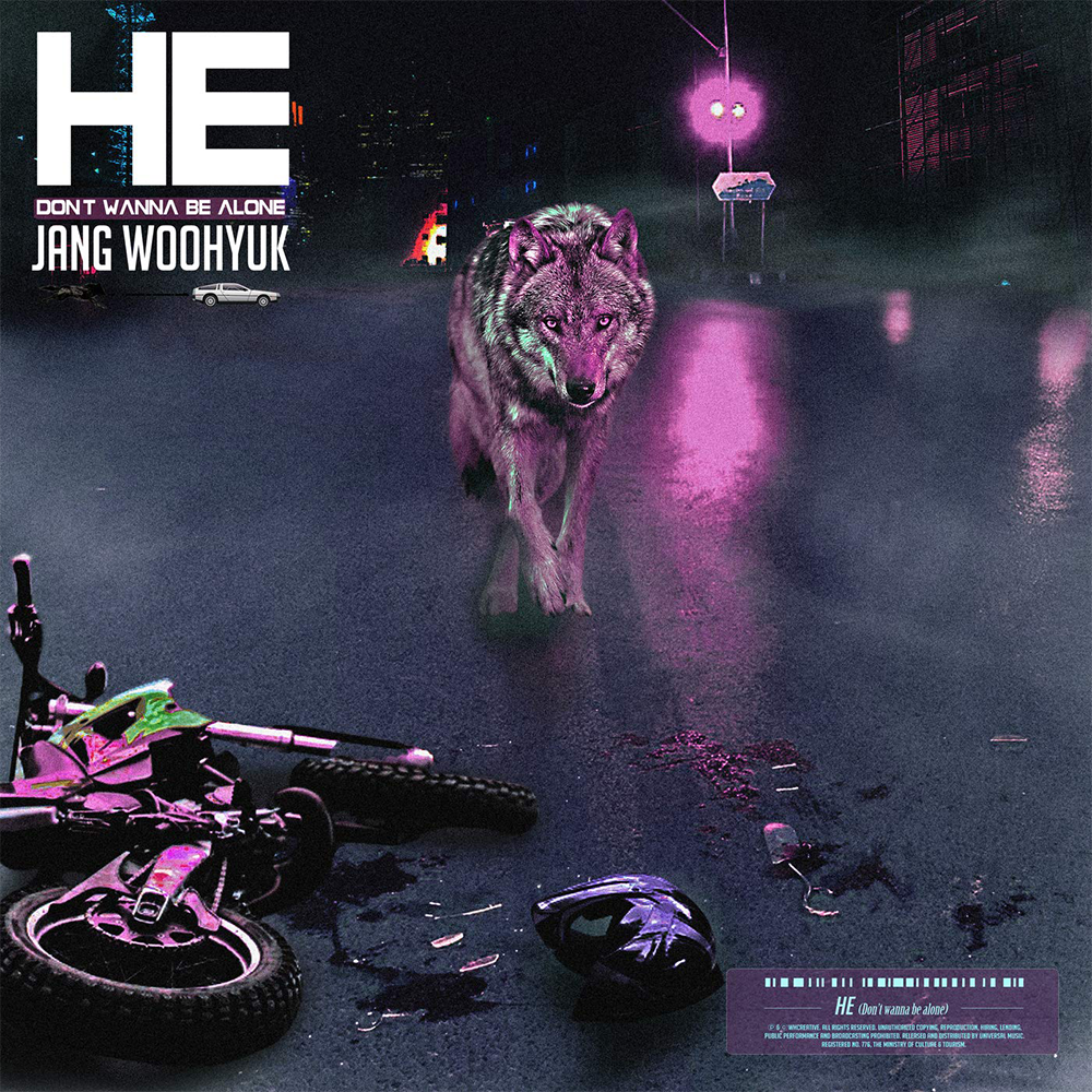 Jang Woo Hyuk : HE (Don't wanna be alone) - 45T