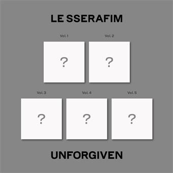 LE SSERAFIM - UNFORGIVEN Version Compacte - CD + Goodies