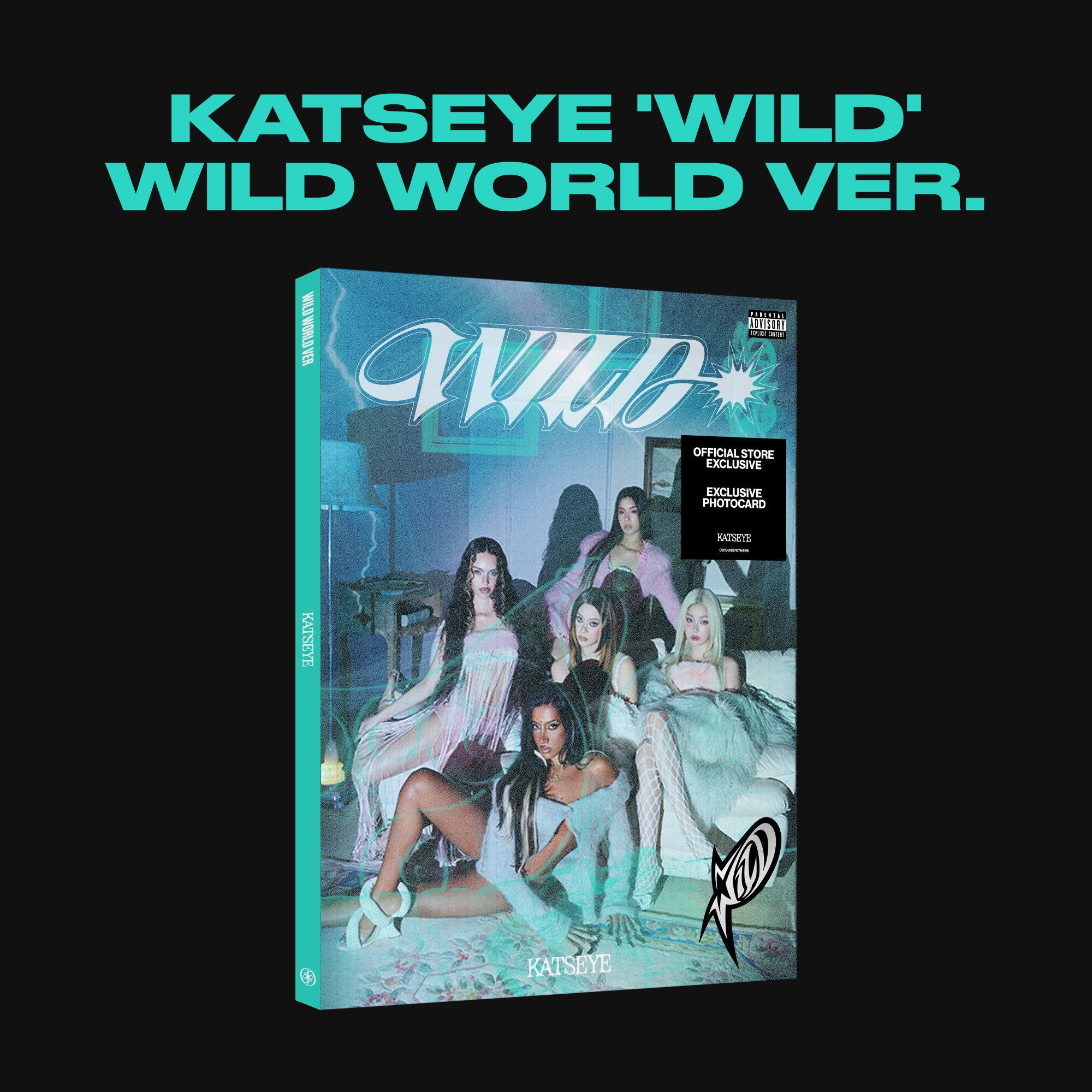 KATSEYE - WILD - Wild world ver. - CD Exclusivité store