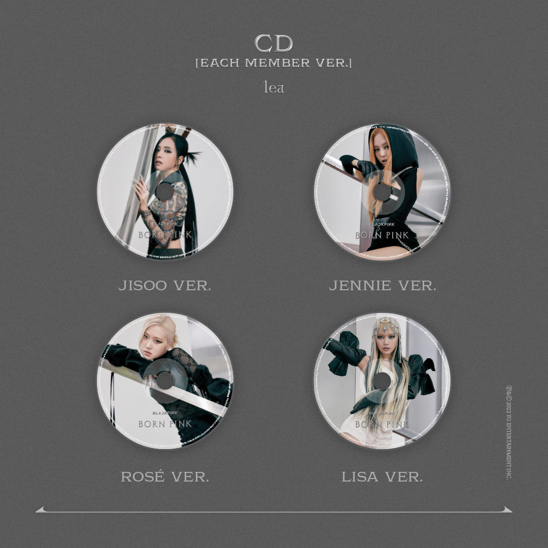 BLACKPINK - BORN PINK - Édition Digipack Rosé