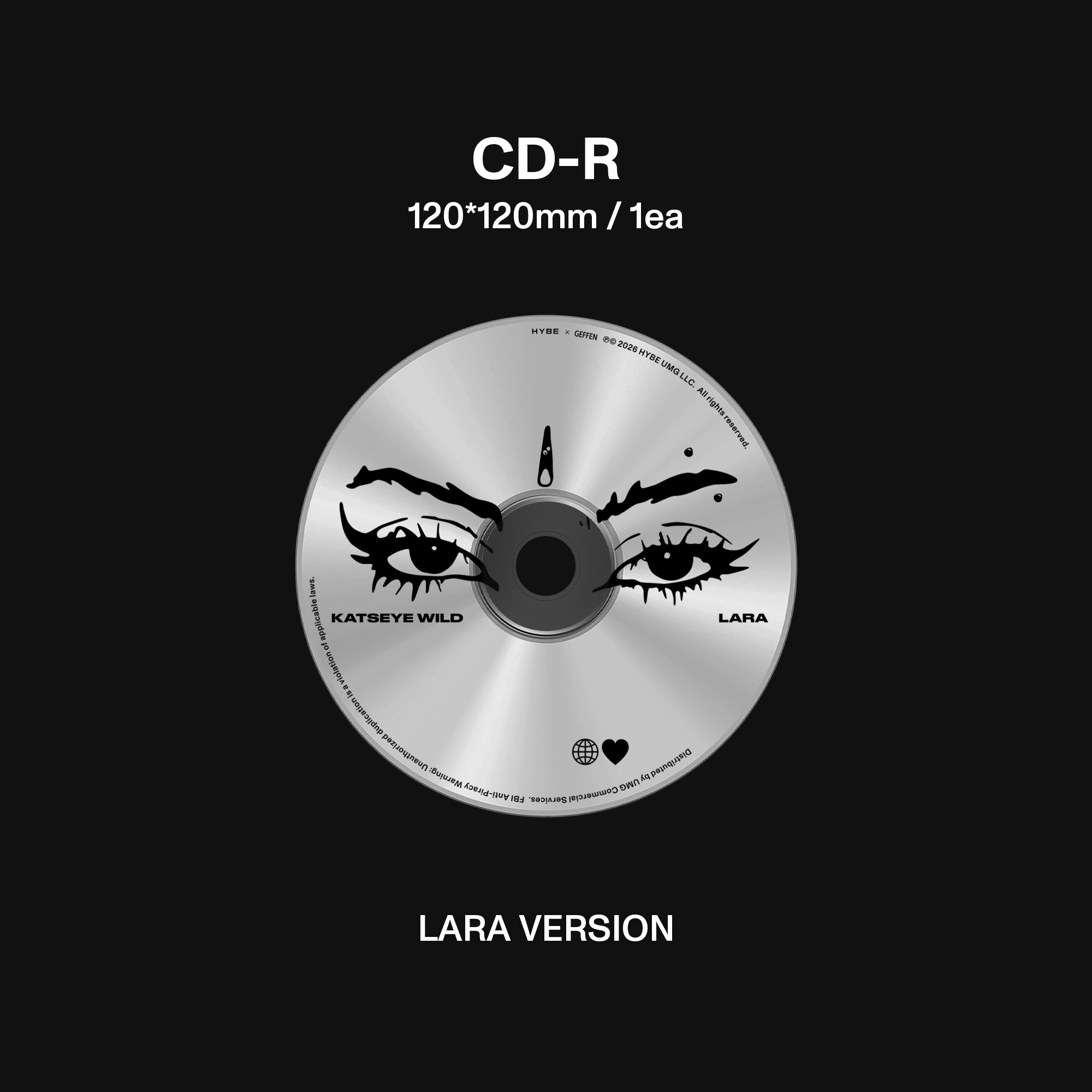 KATSEYE - WILD (Lara ver.) - CD