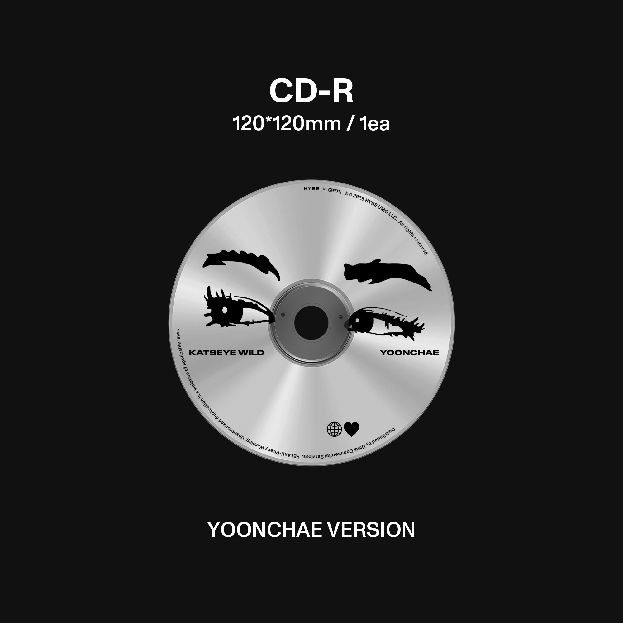 KATSEYE - WILD (Yoonchae ver.) - CD