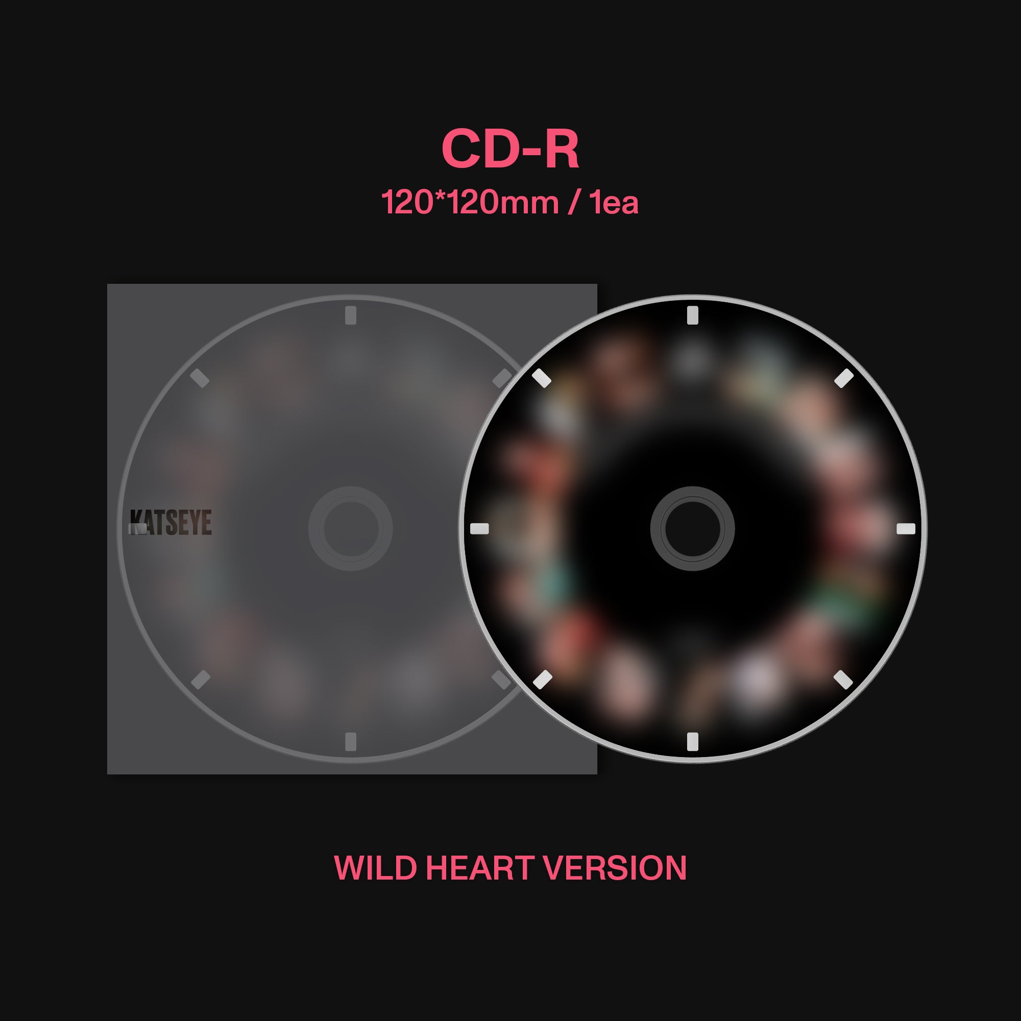 KATSEYE - WILD - Wild heart ver. - CD Exclusivité store