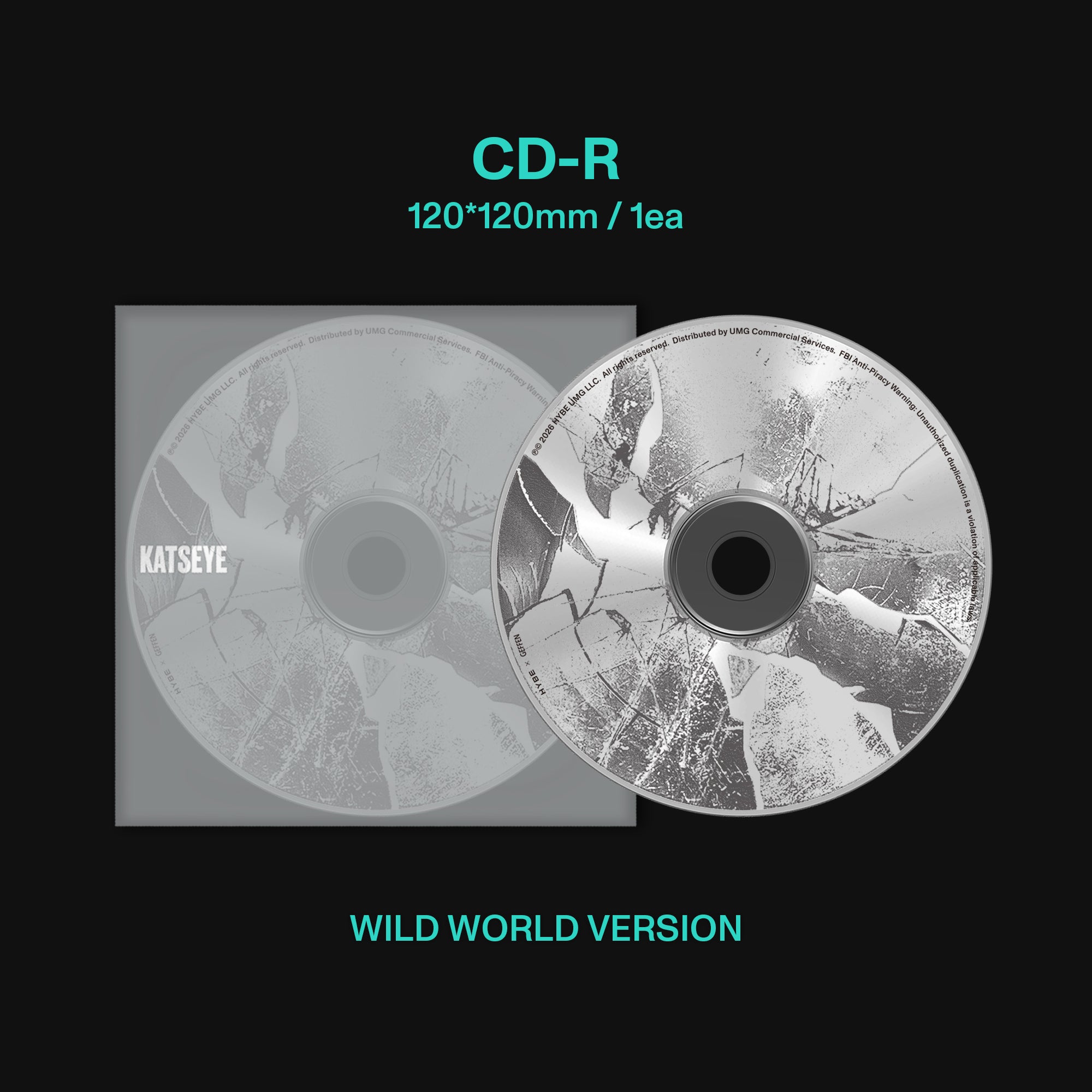 KATSEYE - WILD - Wild world ver. - CD Exclusivité store