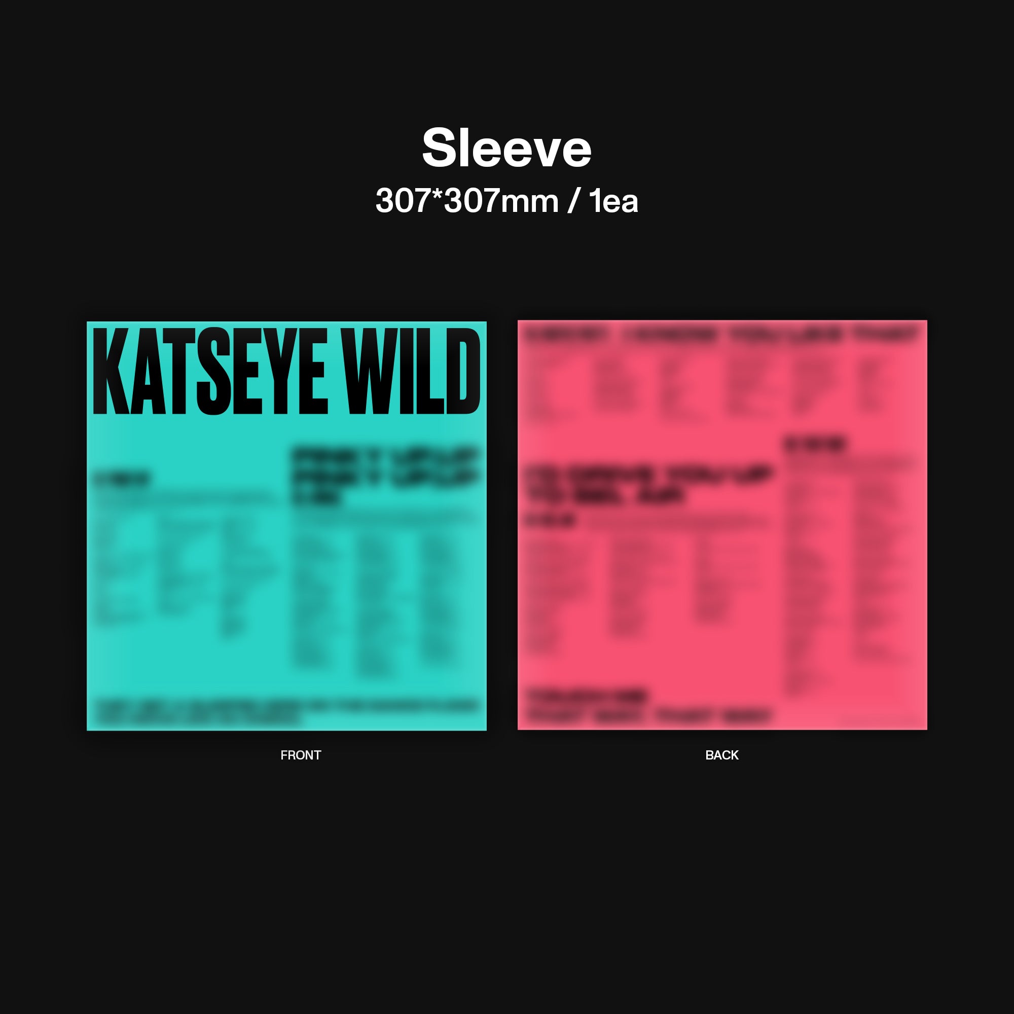 KATSEYE - WILD - Vinyle Exclusivité store + Artcard dédicacée