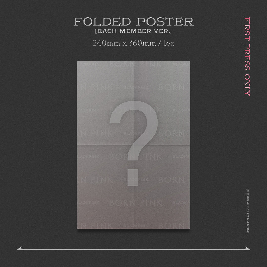 BLACKPINK - BORN PINK - Édition Digipack Rosé