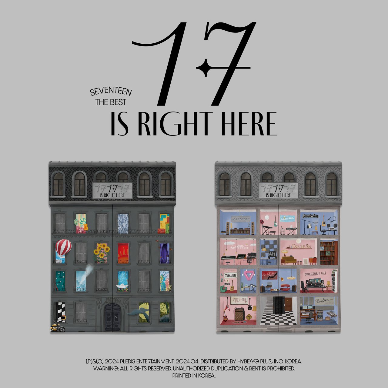 SEVENTEEN - BEST ALBUM '17 IS RIGHT HERE' (VERSION EXCLUSIVE)