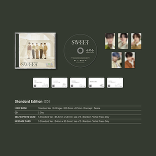 TOMORROW X TOGETHER - SWEET (Standard Edition (initial press)) - CD + Goodies