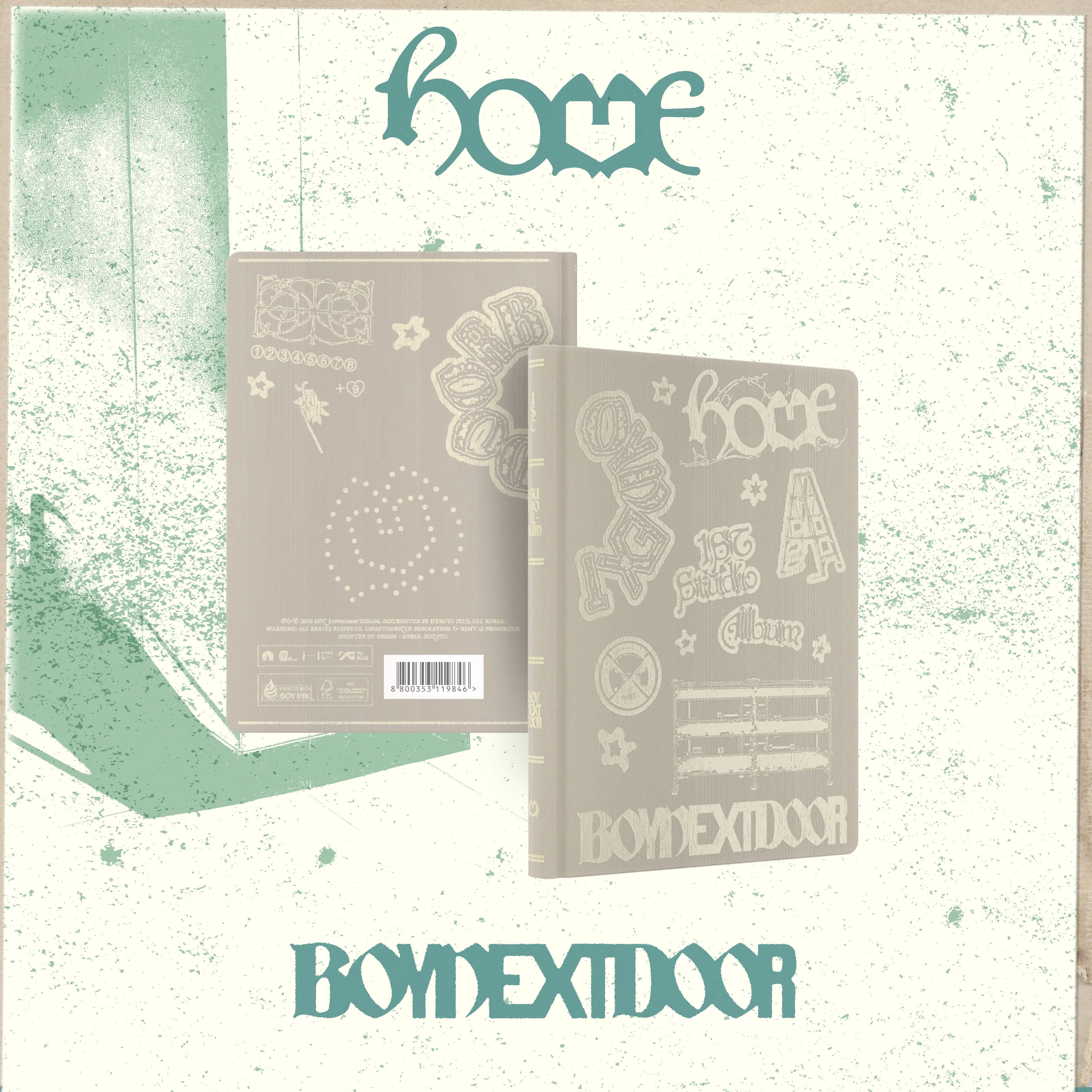 BOYNEXTDOOR - The 1st STUDIO ALBUM 'HOME' (BUNKER ver.)