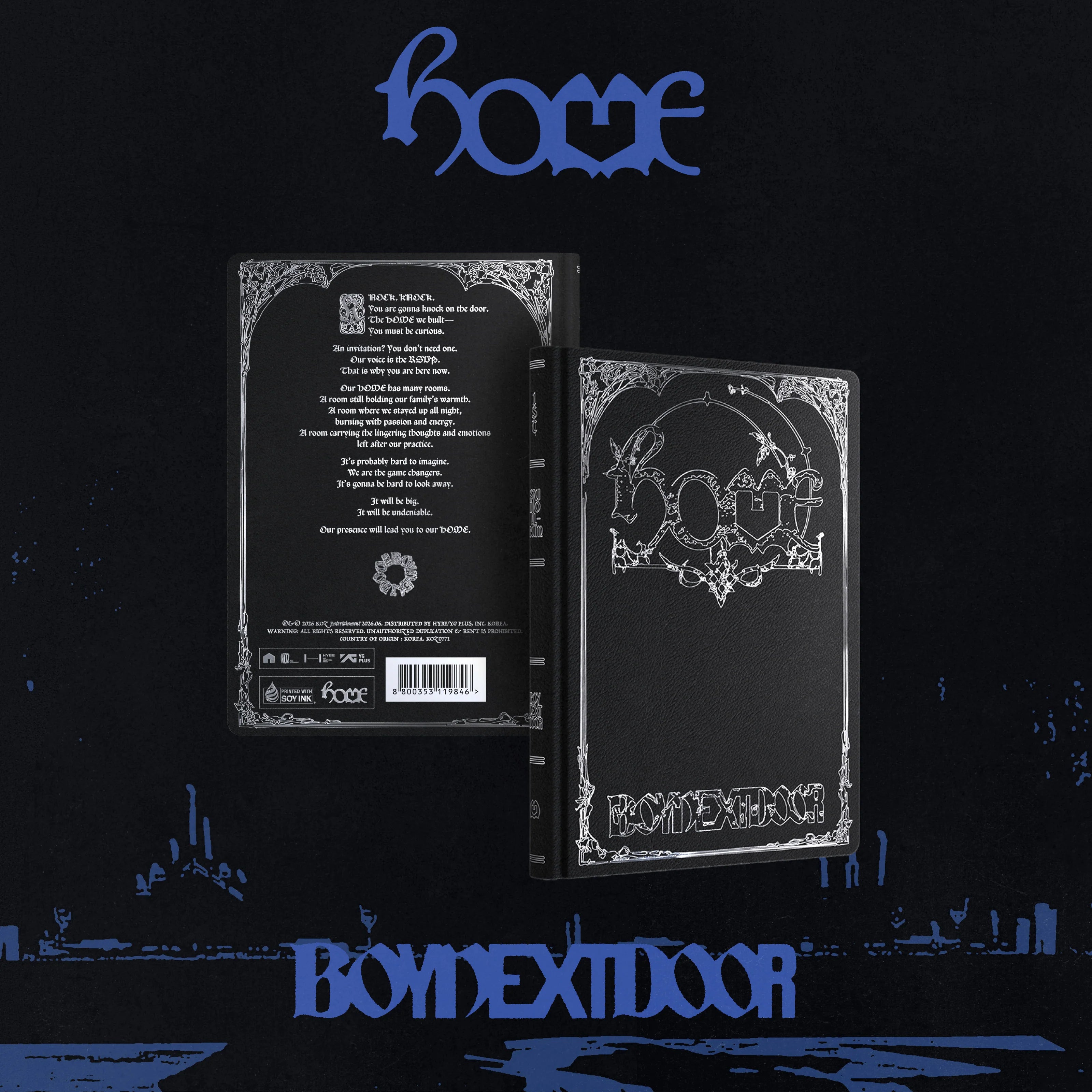 BOYNEXTDOOR - The 1st STUDIO ALBUM 'HOME' (NAVIGATOR ver.)