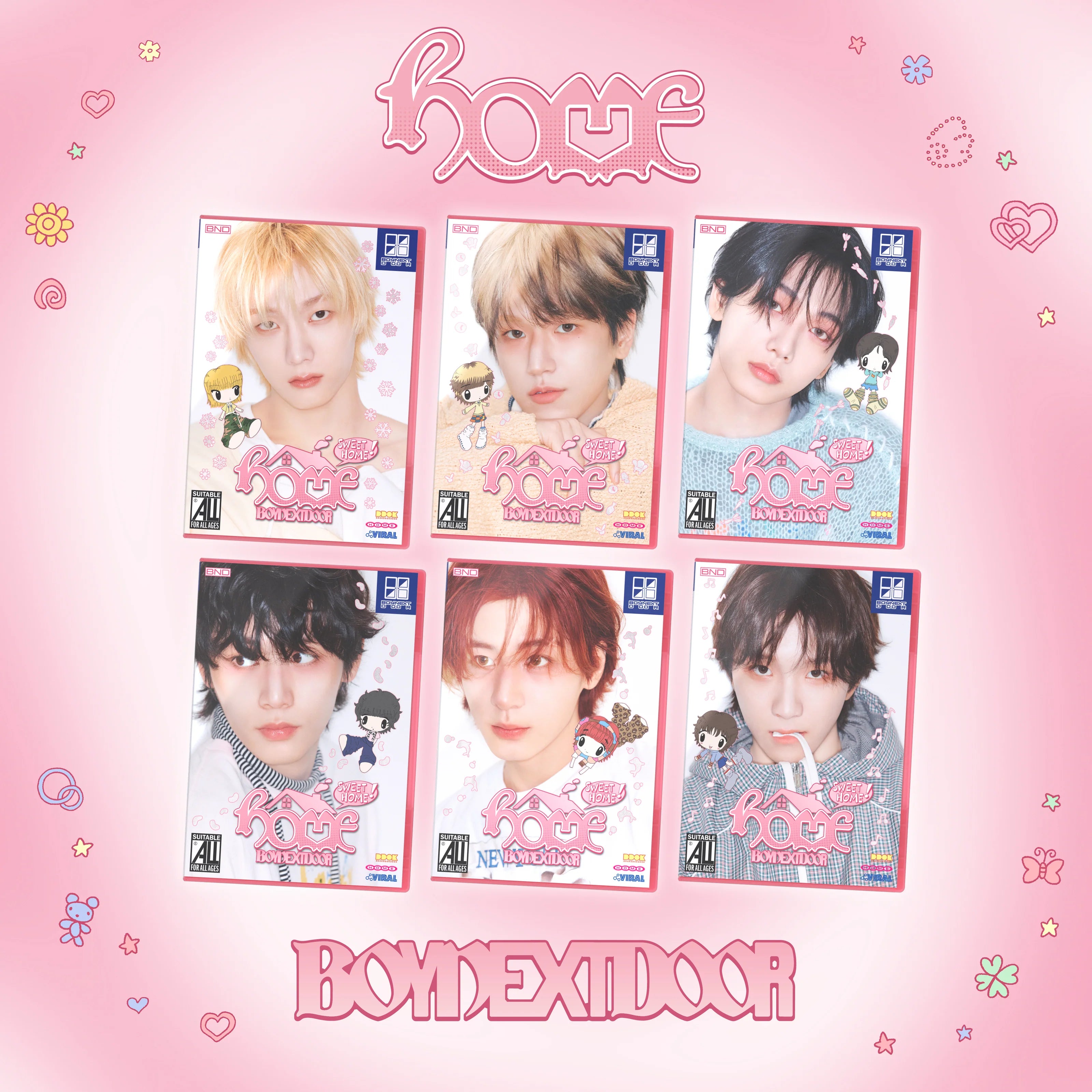 BOYNEXTDOOR - The 1st STUDIO ALBUM 'HOME' (SWEET HOME ver.)