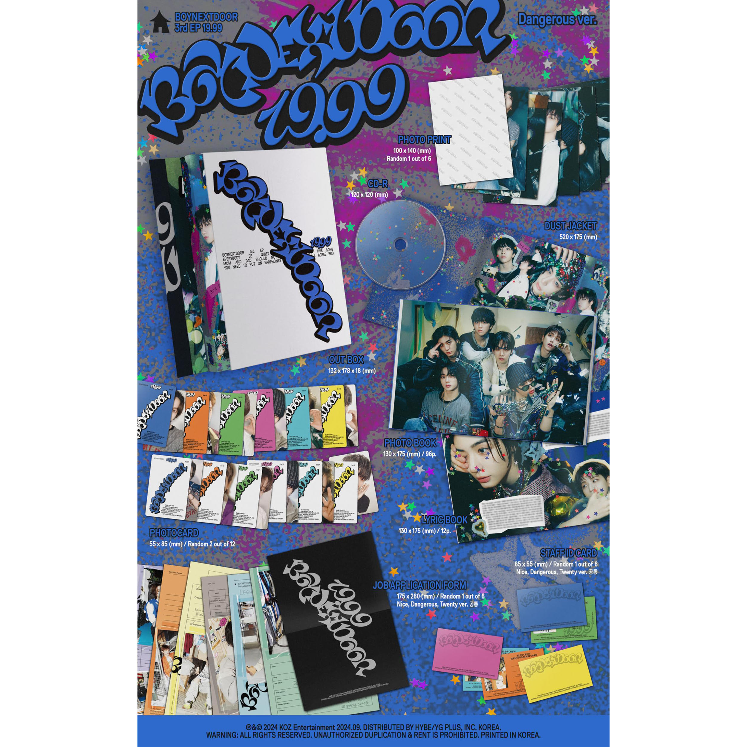 BOYNEXTDOOR - 19.99 (Dangerous Ver.)