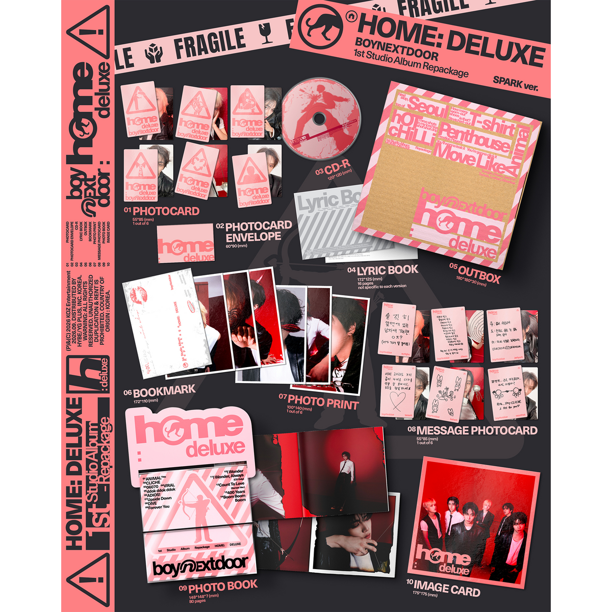 BOYNEXTDOOR - HOME: DELUXE (SPARK Ver.)