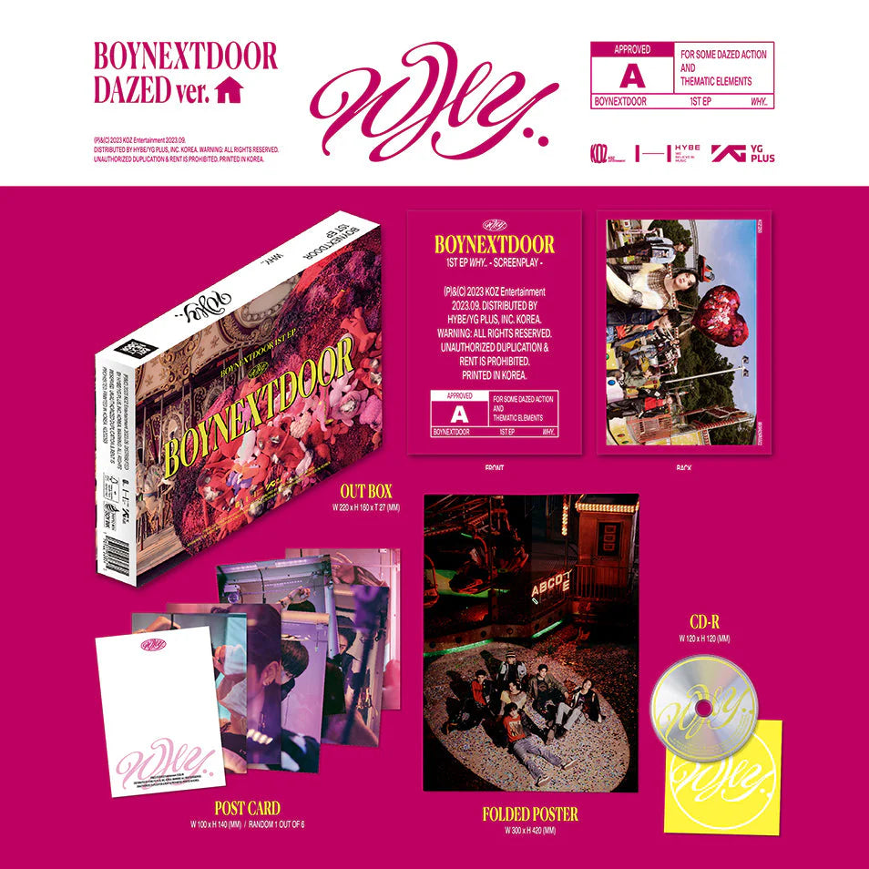 BOYNEXTDOOR - WHY.. (DAZED VER.)