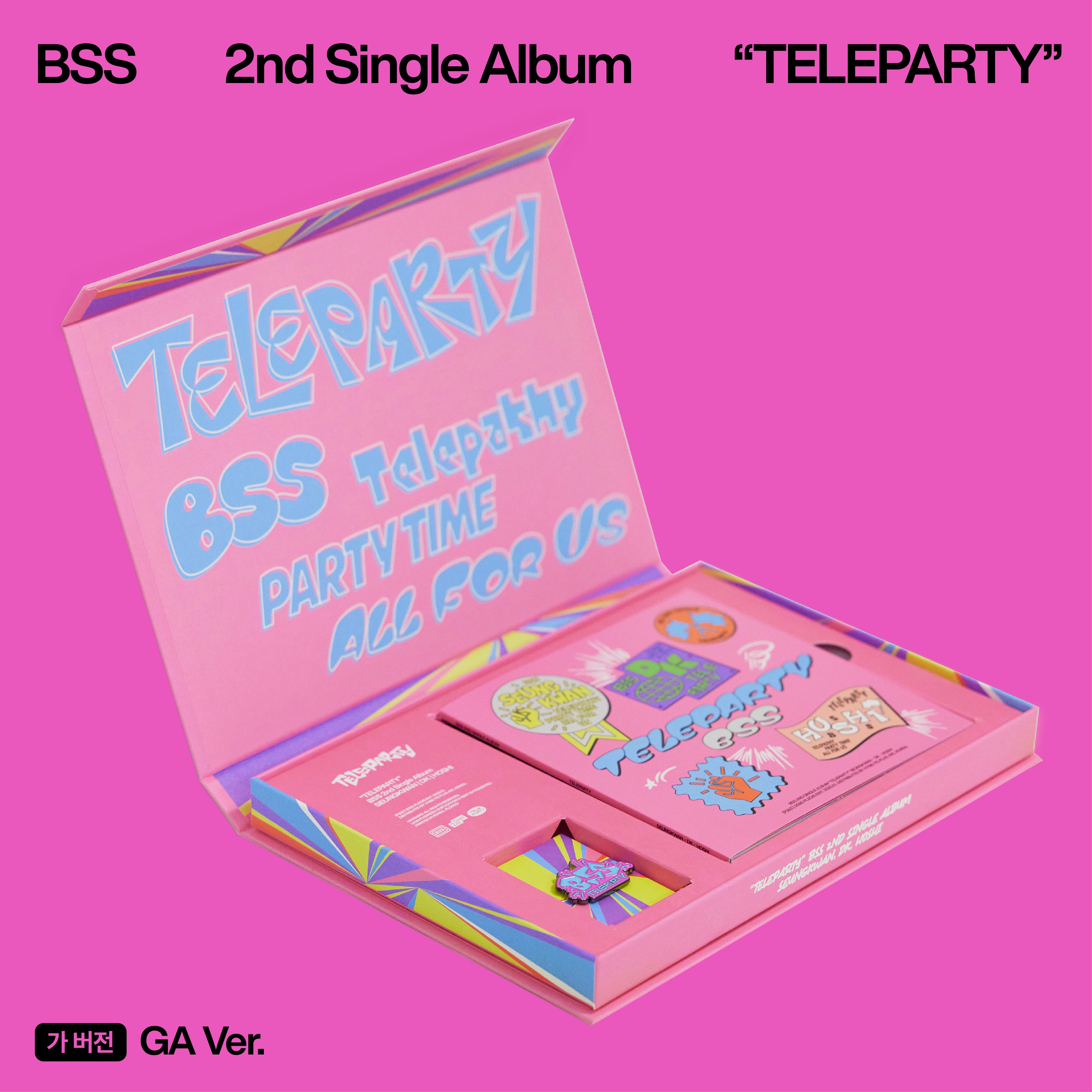 BSS - 2nd Single Album 'Teleparty' (GA Ver.)