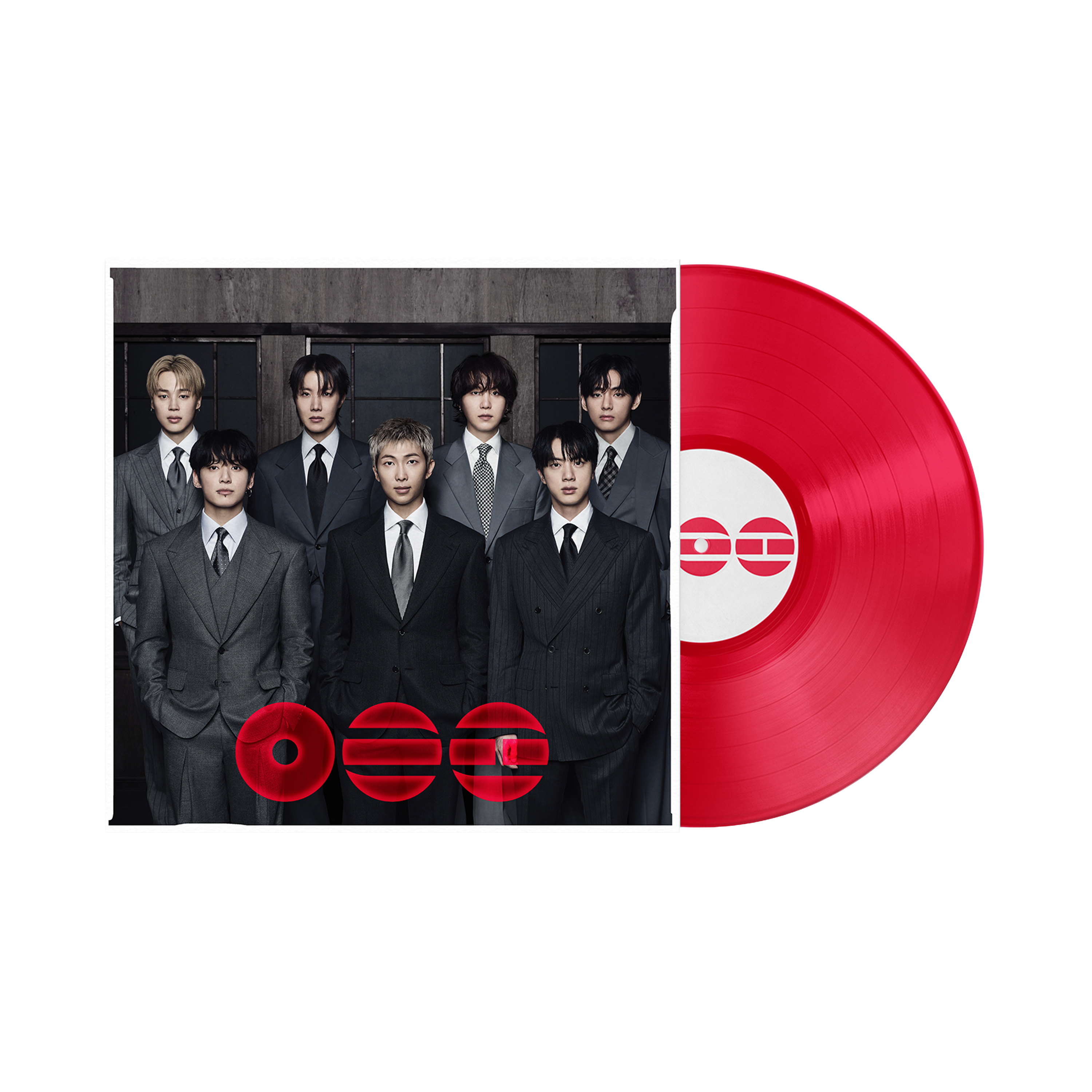 BTS The 5th Album 'ARIRANG' (Group Red Vinyl)