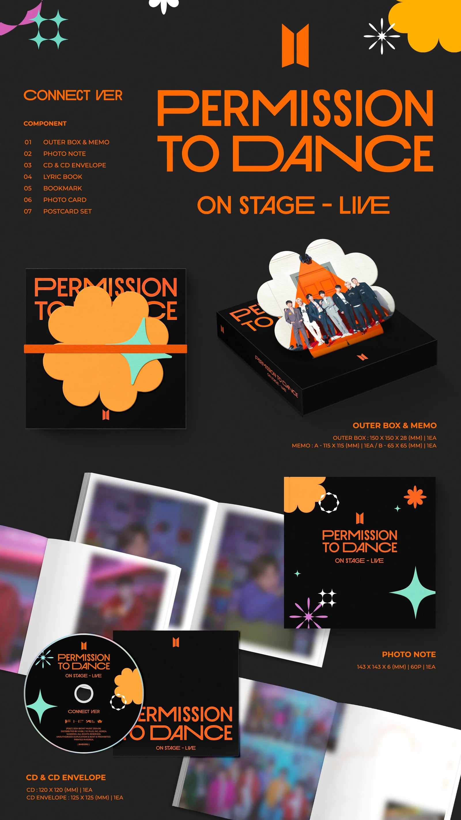 BTS - PERMISSION TO DANCE ON STAGE - LIVE (CONNECT Ver.)