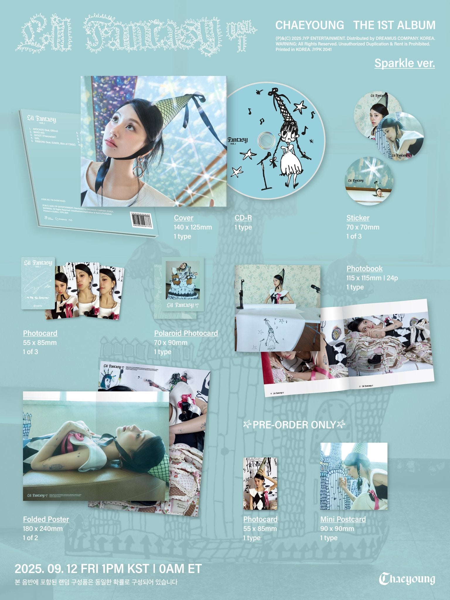 CHAEYOUNG - LIL FANTASY Vol. 1 (Sparkle Ver.)