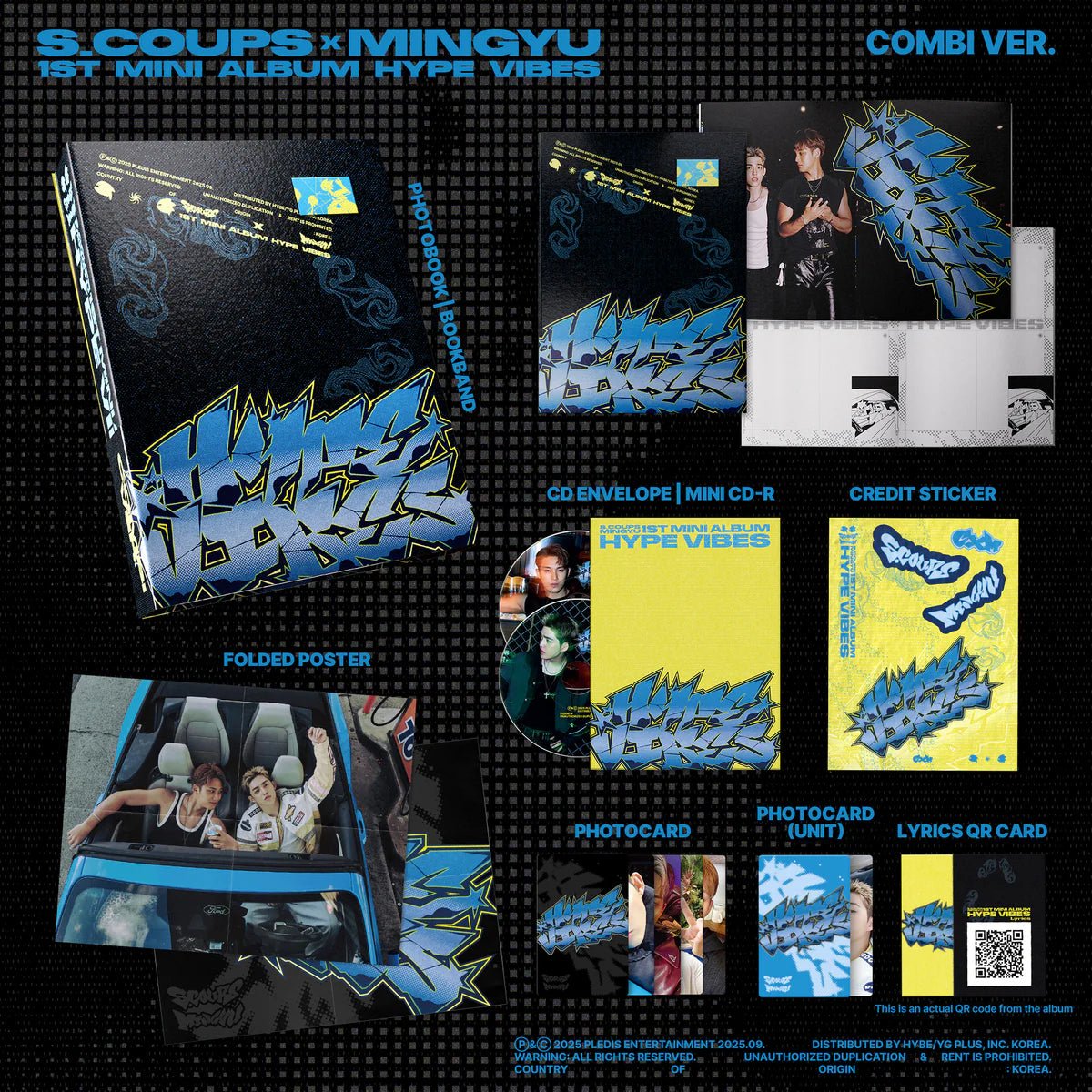 CxM - 1st Mini Album ‘HYPE VIBES’ (combi Ver.)