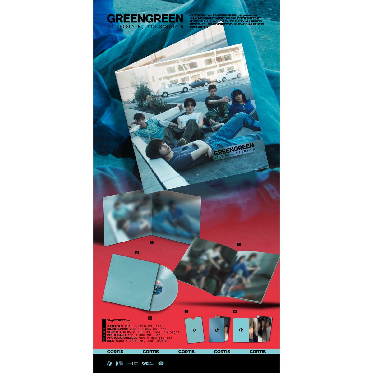 CORTIS - GREENGREEN_playextended (Vinyl STREET ver.)