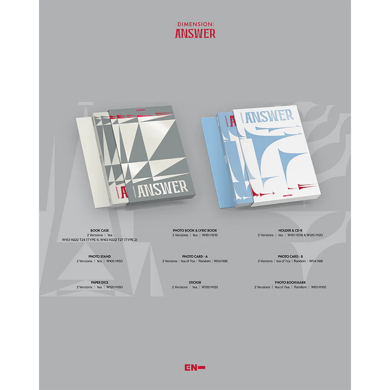 ENHYPEN - DIMENSION : ANSWER (NO VER.)