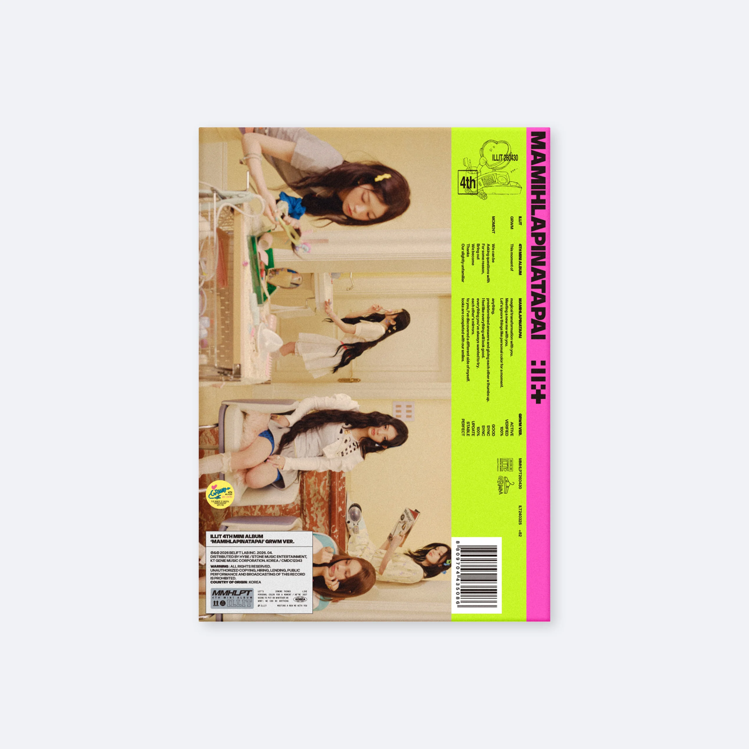 ILLIT - The 4th Mini Album MAMIHLAPINATAPAI (GRWM Ver.)