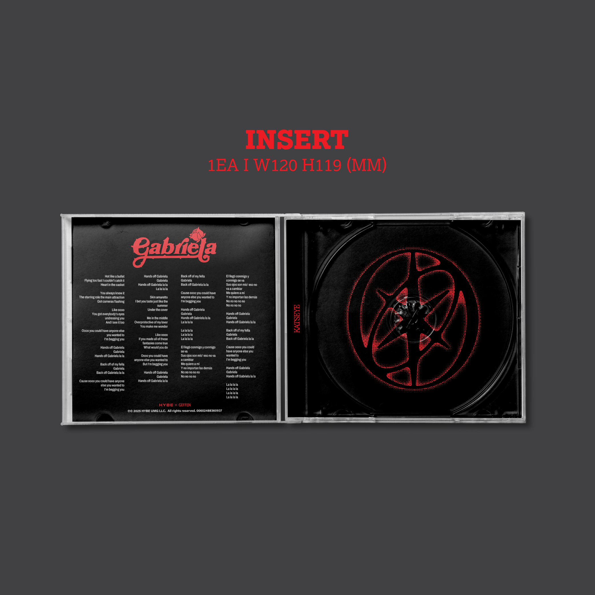 KATSEYE - Gabriela - CD Single