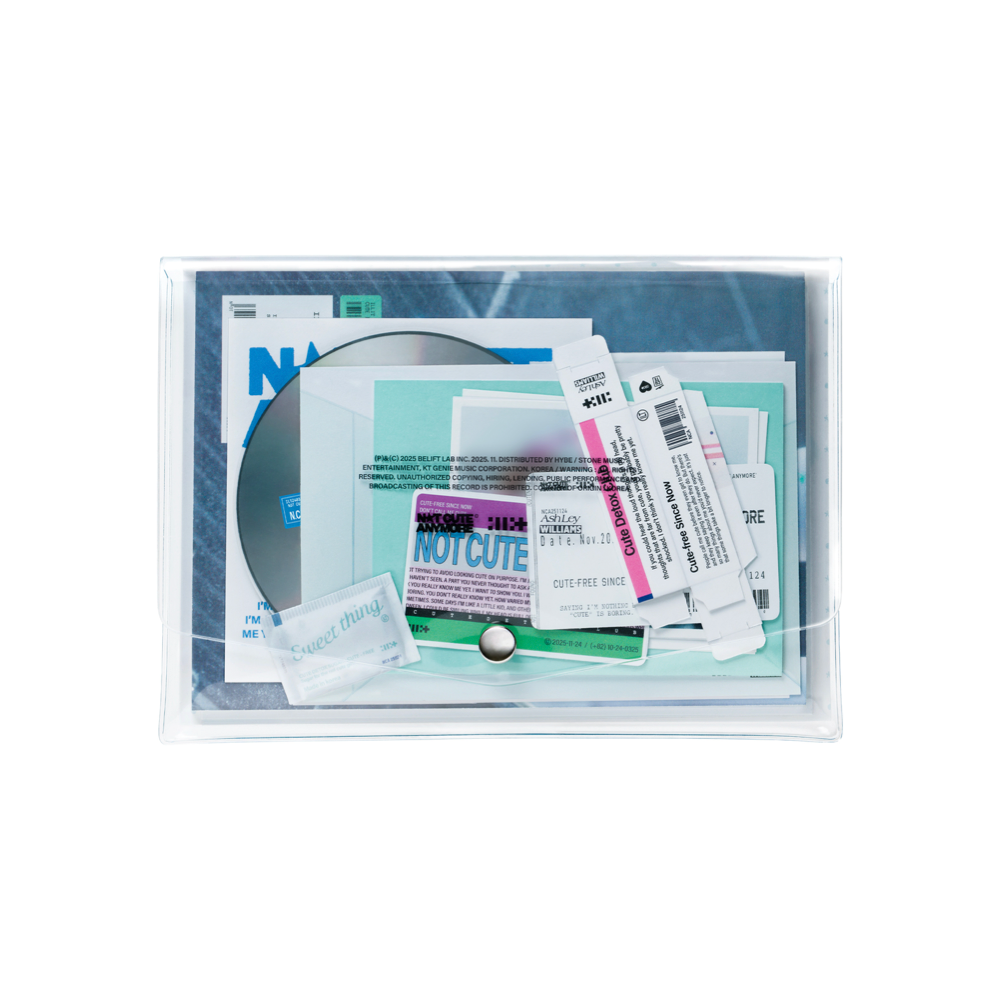 ILLIT - 1st Single Album 'NOT CUTE ANYMORE' (NOT CUTE Ver.) - CD + Goodies