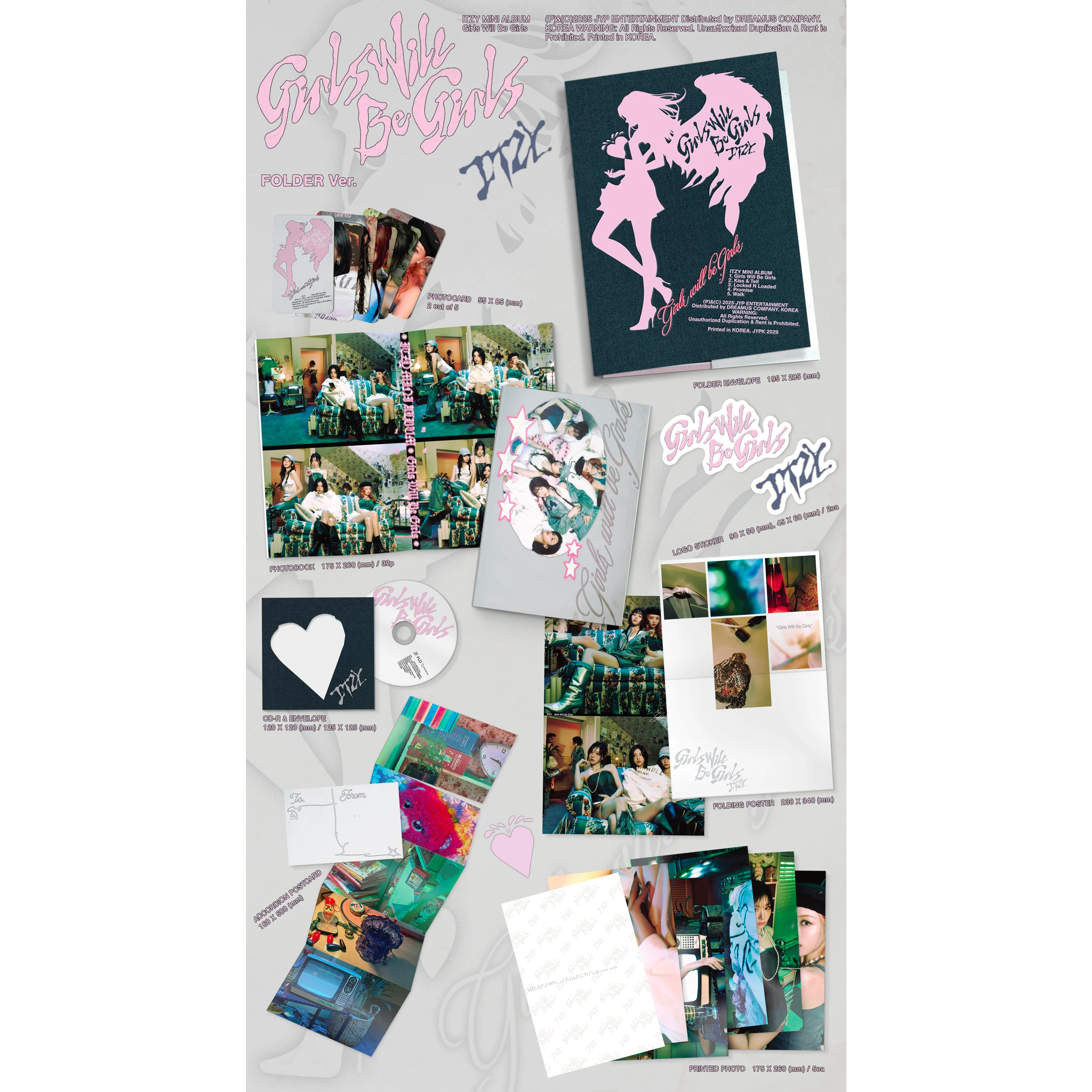 ITZY - Girls Will Be Girls (FOLDER Ver.)
