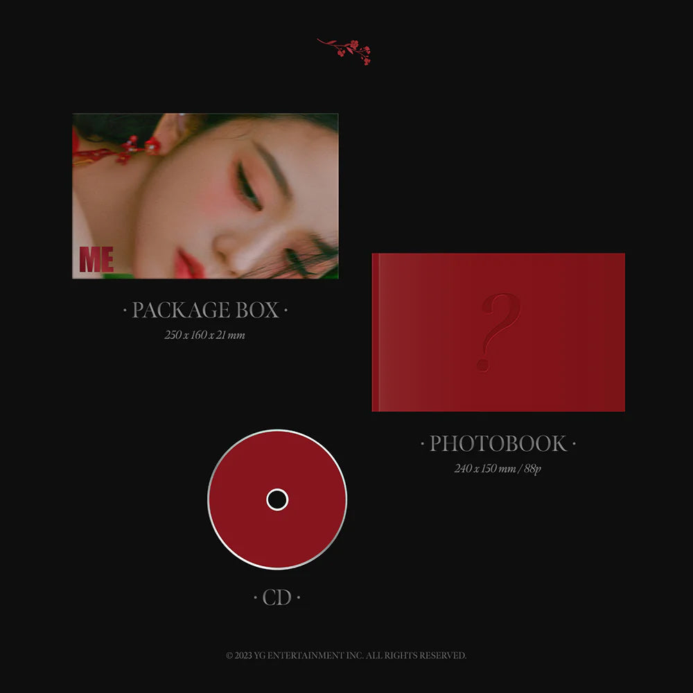 Jisoo - First Single Album Photobook (Red)