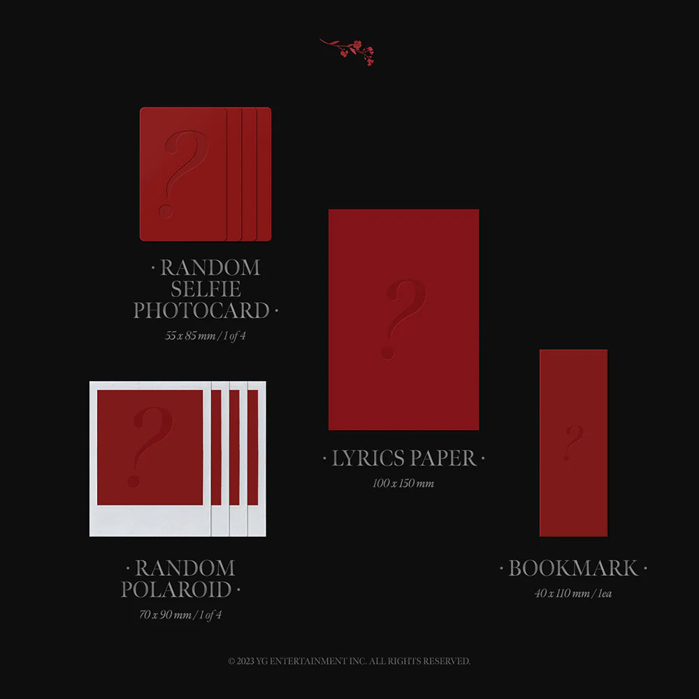 Jisoo - First Single Album Photobook (Red)
