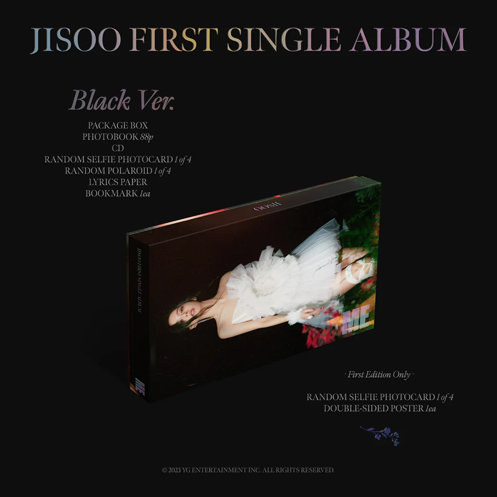 Jisoo - First Single Album Photobook (Black)