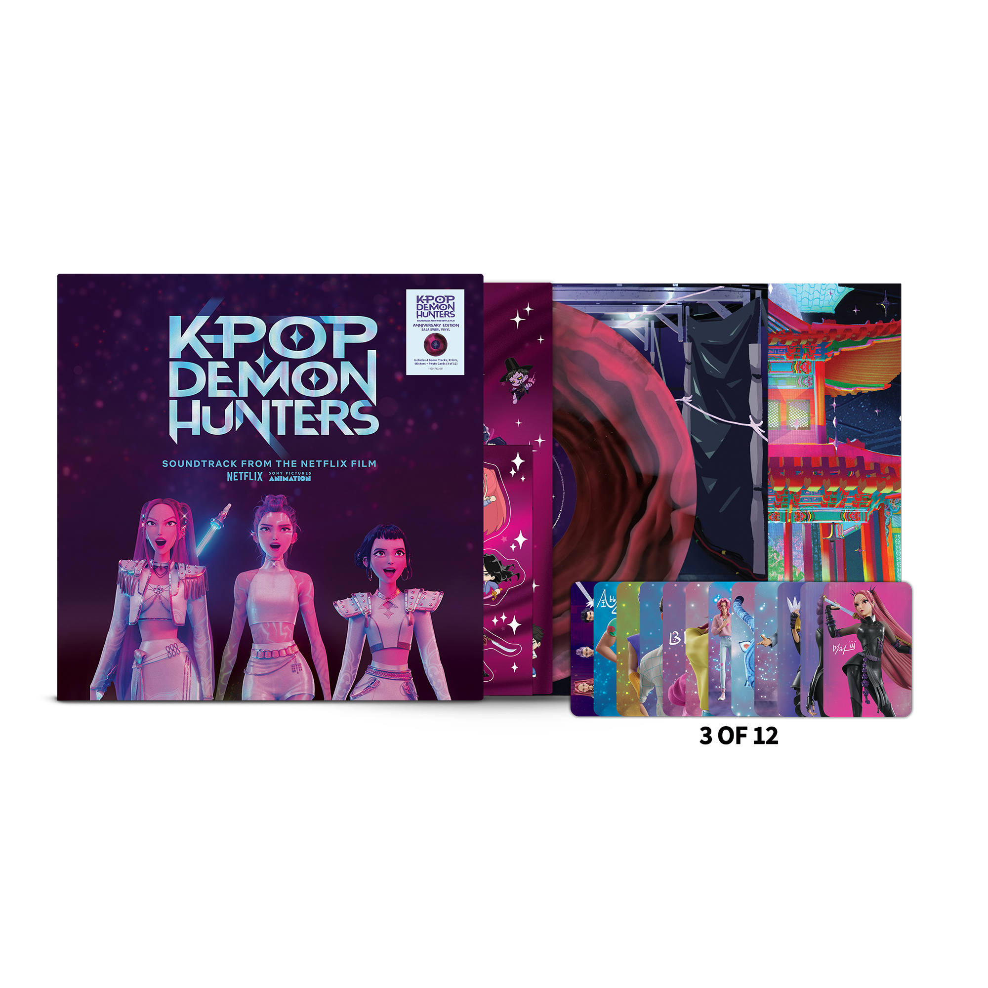 KPop Demon Hunters (Soundtrack from the Netflix Film) - Vinyle 'Saja Swirl' (Édition Anniversaire)