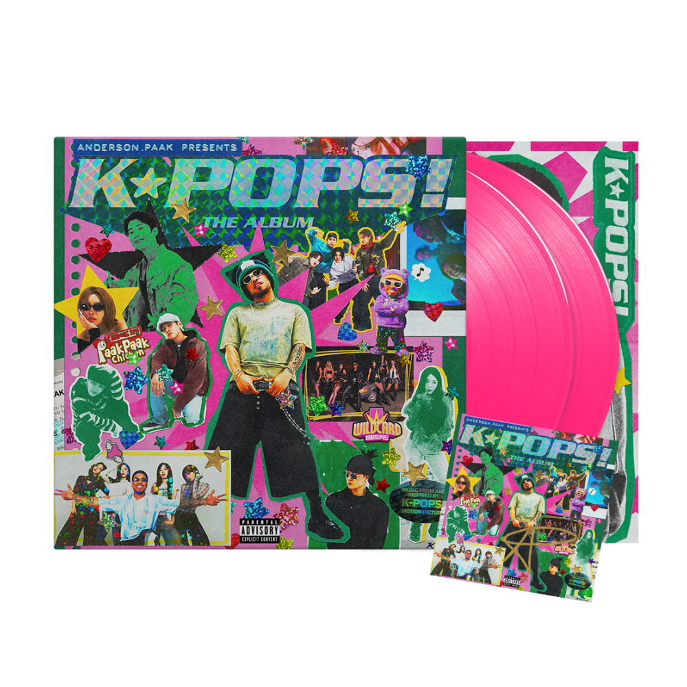 Anderson .Paak - K-POPS! (Original Soundtrack) - Double Vinyle Couleur + Artcard dédicacée