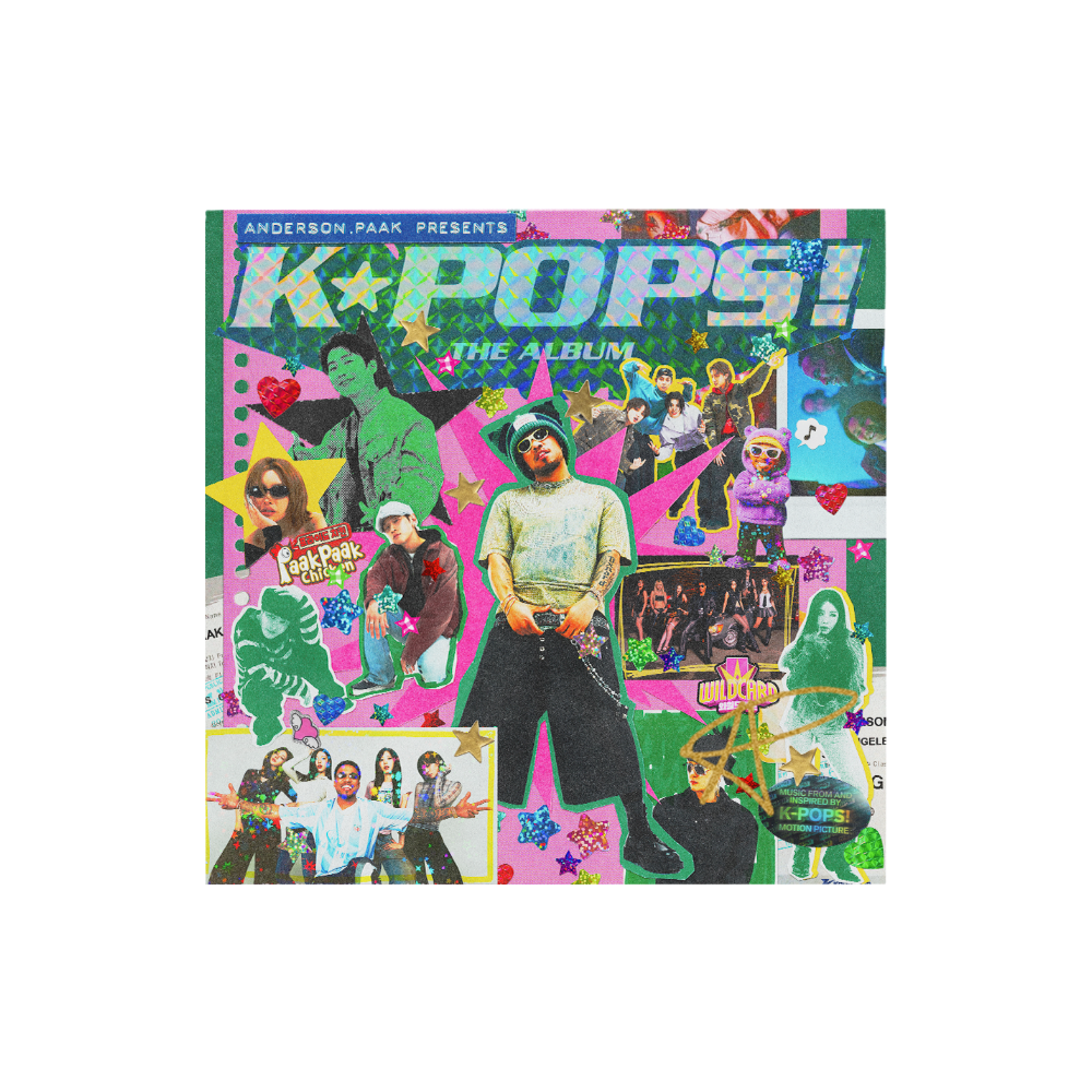 Anderson .Paak - K-POPS! (Original Soundtrack) - Artcard dédicacée