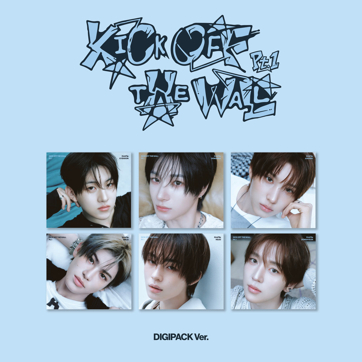 KICKFLIP - KICK OFF THE WALL PT.1 (DIGIPACK Ver.)