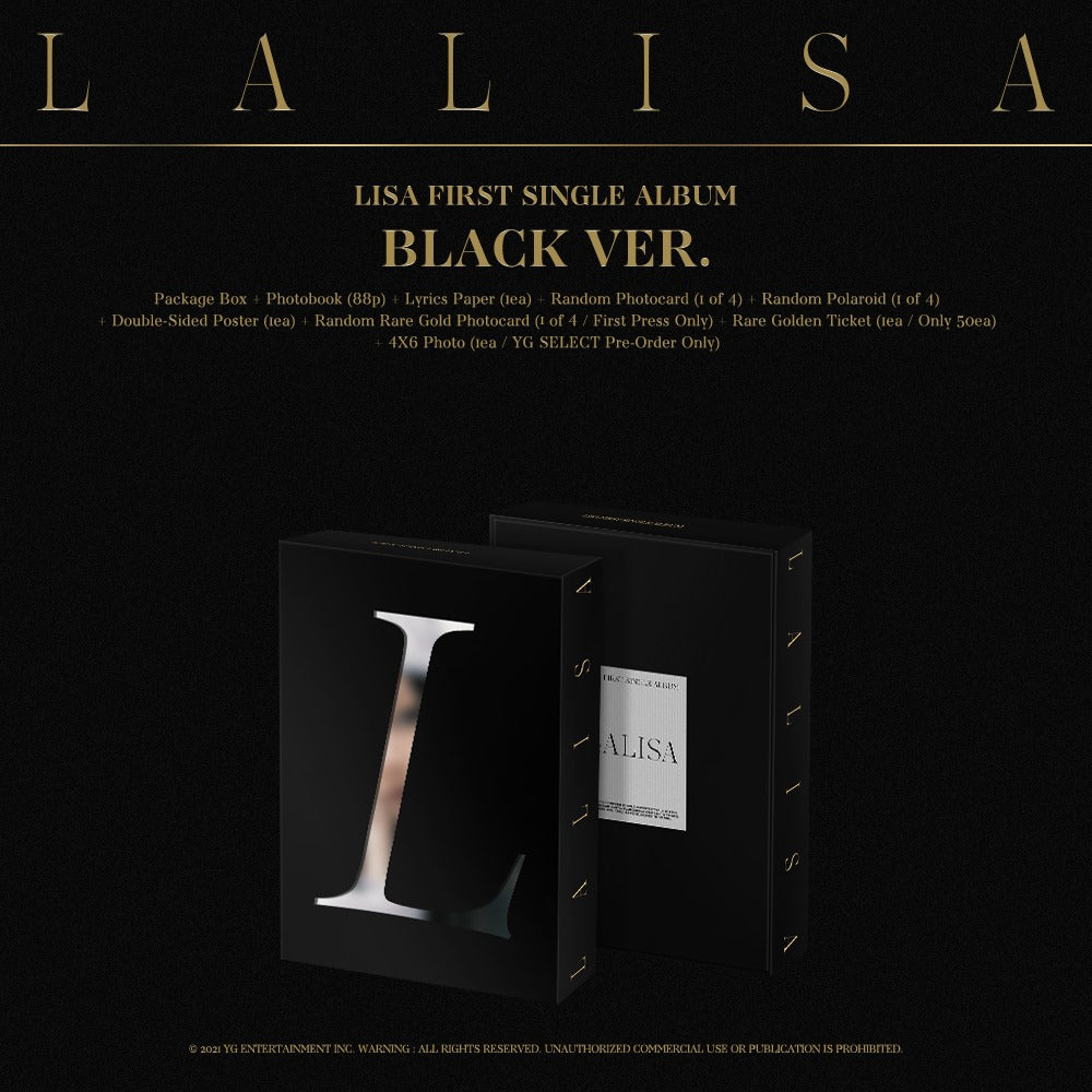 Lisa - LALISA (BLACK Ver.)