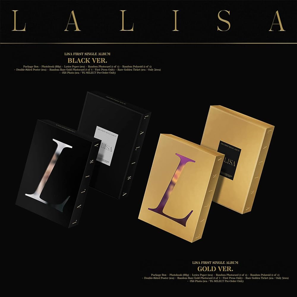 Lisa - LALISA (BLACK Ver.)