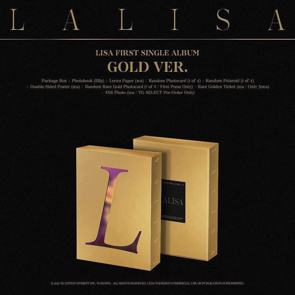 Lisa - LALISA (GOLD Ver.)