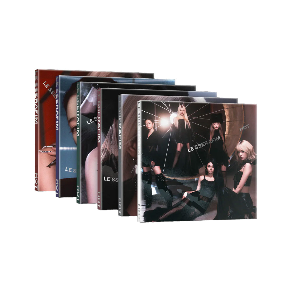 LE SSERAFIM - 5th Mini Album 'HOT' (COMPACT ver.)