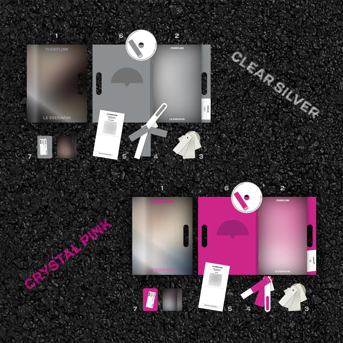 LE SSERAFIM - The 2nd Studio Album ‘PUREFLOW’ pt.1 (COMPACT ver.)