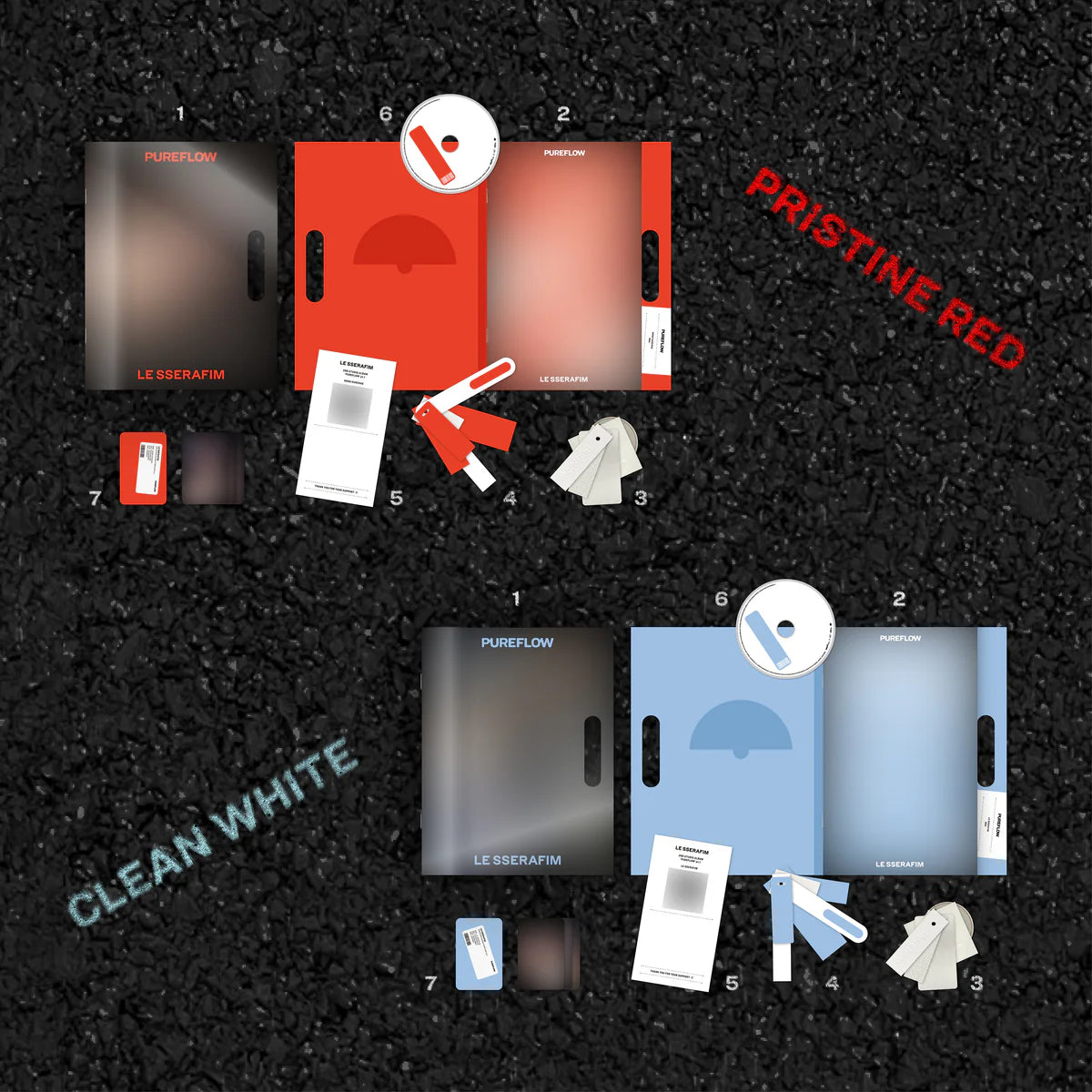 LE SSERAFIM - The 2nd Studio Album ‘PUREFLOW’ pt.1 (COMPACT ver.)