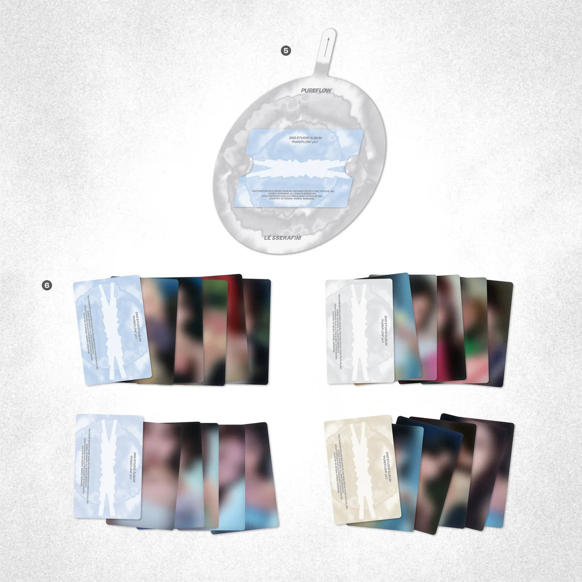 LE SSERAFIM - The 2nd Studio Album ‘PUREFLOW’ pt.1 (YUSU LILY)